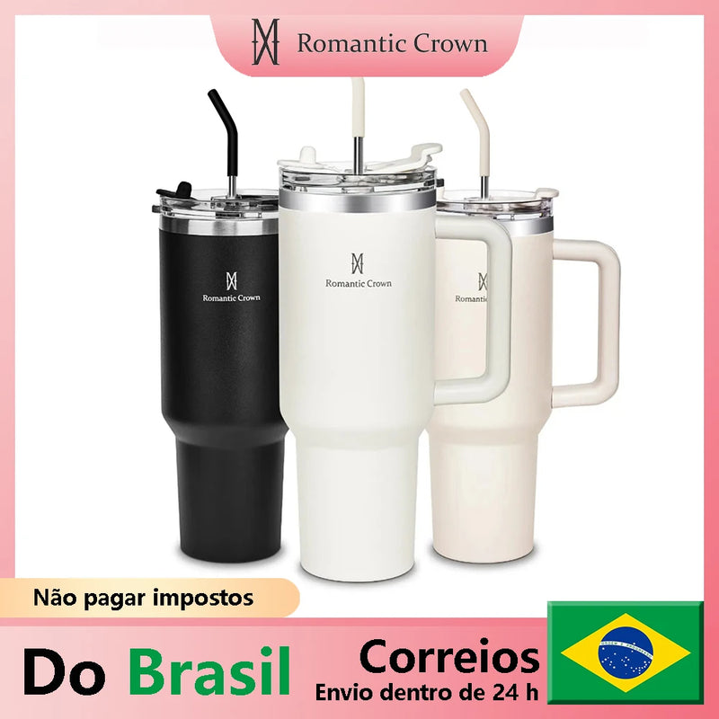 Super Copo Térmico de 1,5 L – Bebidas Geladas ou Quentes por Horas!