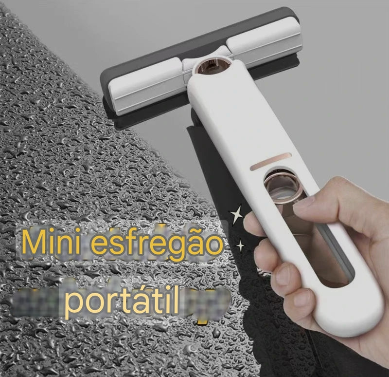 Mini esfregão absorvente portátil multifuncional para limpeza